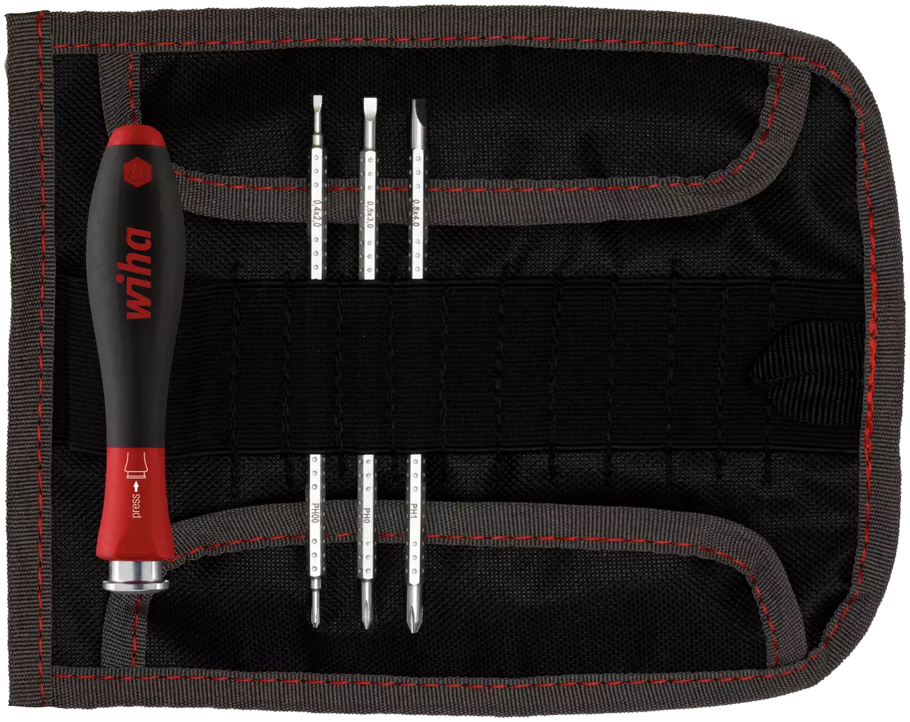 WIHA SYSTEM 4 Schroevendraaierset Combischacht 269T, 5-delig