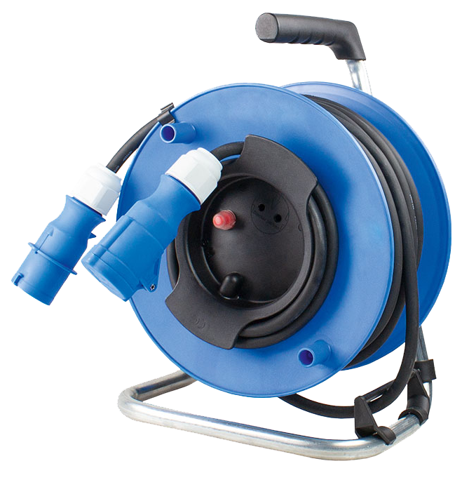 Schwabe Camping CEE Powerlight Kabelhaspel 230V/16A IP44 H07RN-F 3G2.5 25m