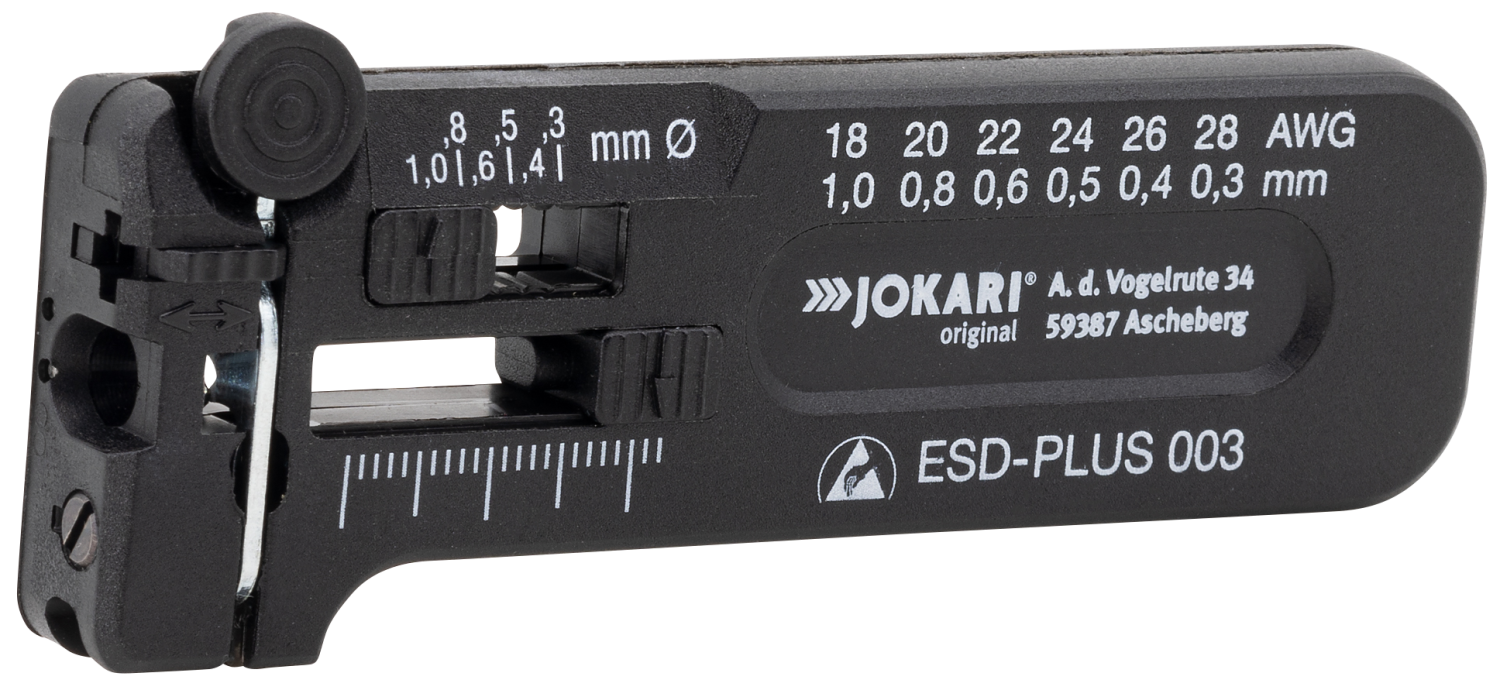 Jokari 40029 Micro Kabelstripper ESD-Plus 003 Ø 0.30-1.00mm