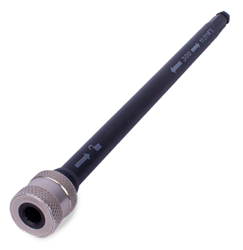 Mandrex Verlengstuk 300mm MX200094B t.b.v. MXqs Gatzaaghouder 8,5