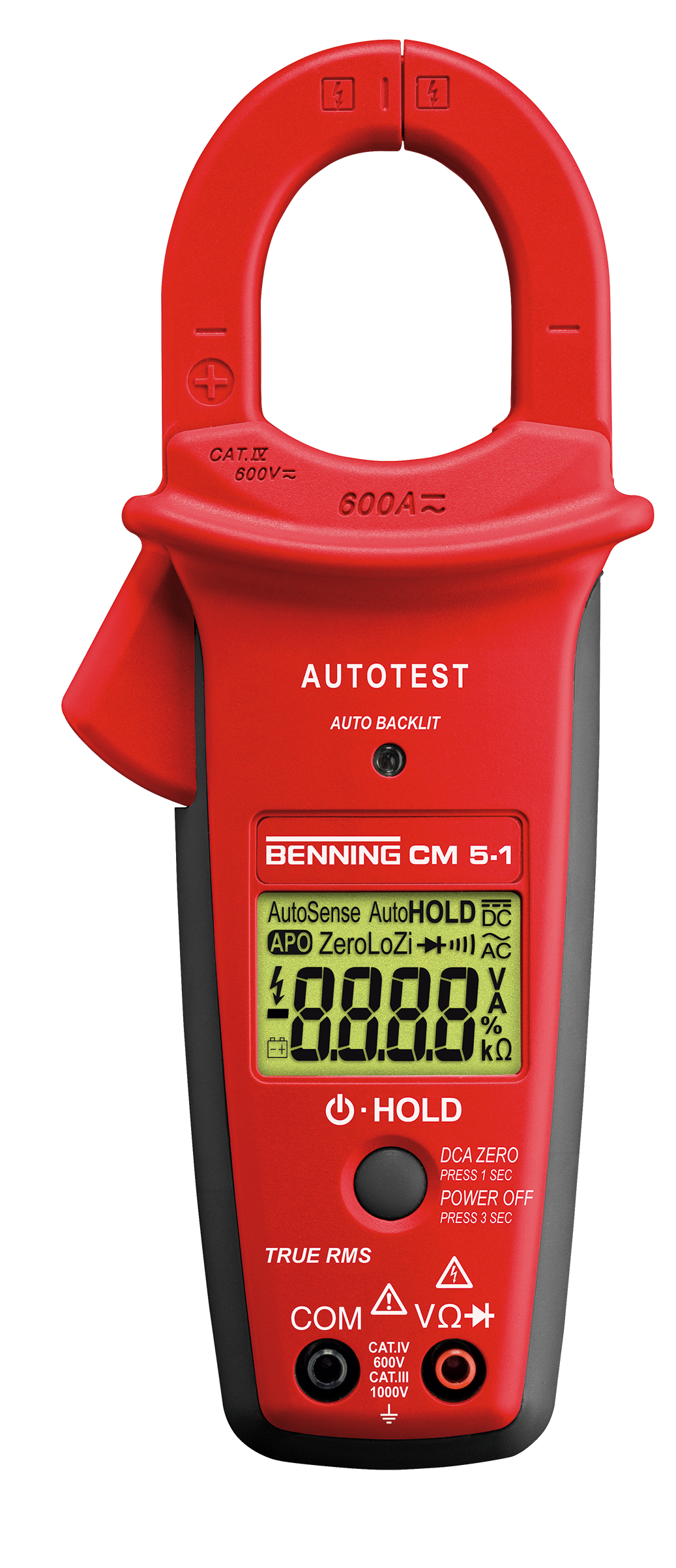 BENNING CM 5-1 Stroomtang-Multimeter TRUE RMS
