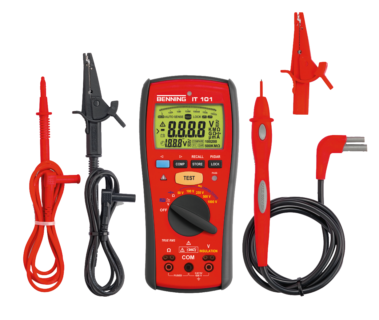BENNING IT 101 Isolatie- en weerstandstester
