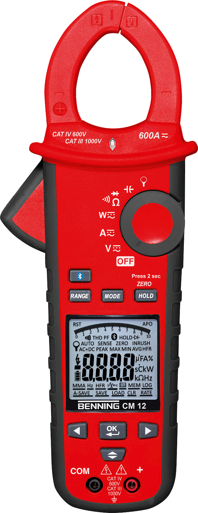 BENNING CM 12 Stroomtang-Multimeter TRUE RMS