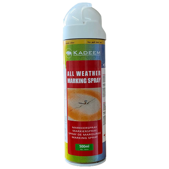 Kadeem Markeerspray All Weather 500ml Wit