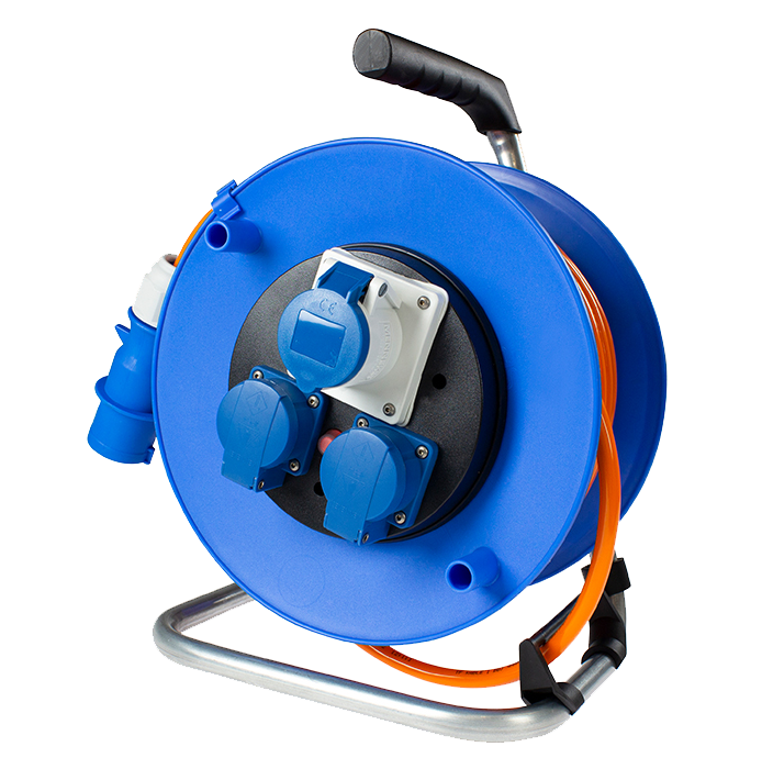 Schwabe Camping CEE Powerlight Kabelhaspel 230V/16A IP44 H07BQ-F 3G2,5 25m