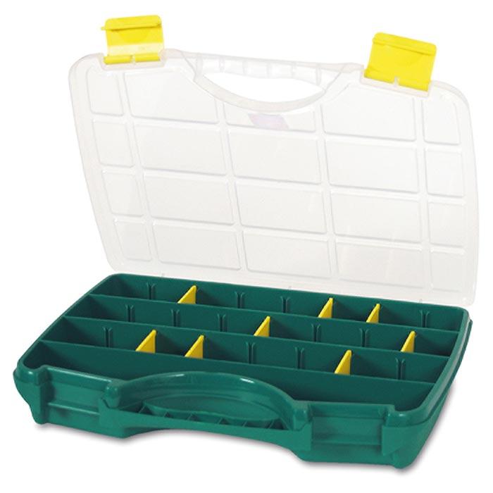 Tayg Assortimentsdoos 22-26 Groen met handvat 312 x 238 x 51mm