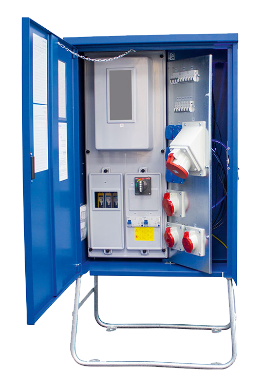 Schwabe CEE Bouwplaats Stroomverdeelkast AVE2 400V/63A 44kVA IP44