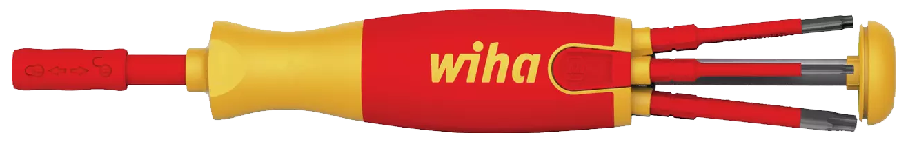 WIHA Schroevendraaier met Bitmagazijn LiftUp Electric TORX 2831 in blister