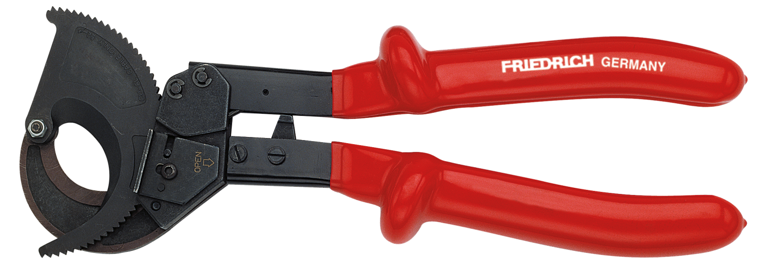 Friedrich Ratelkabelschaar 1000V meerlaags dompel geïsoleerd Ø52mm 400mm