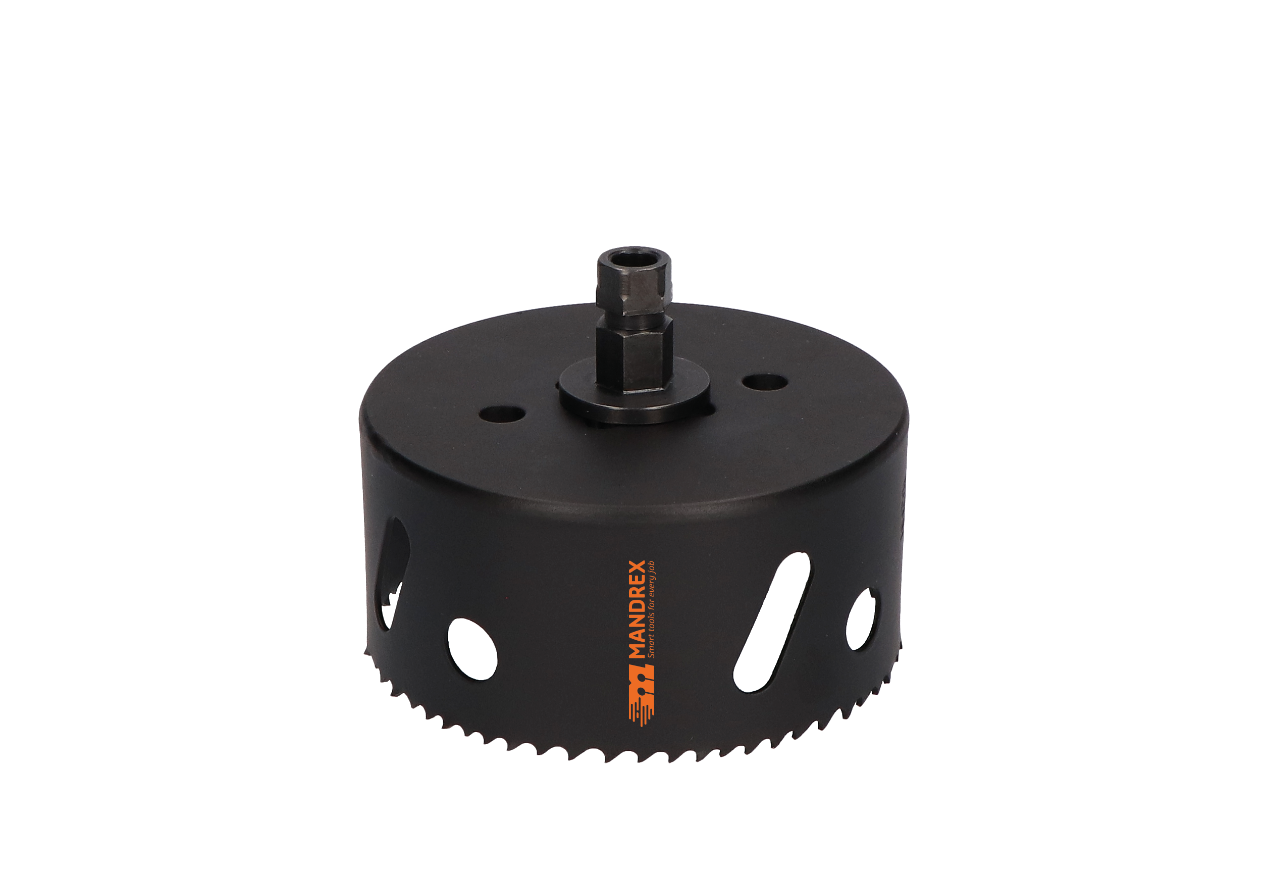 Mandrex Bi-metaal EasyXcut Gatzaag M3 45mm met adapter MHB3Q0098B Ø98mm