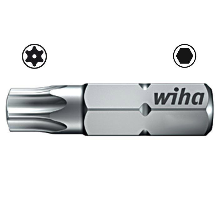 WIHA Standaard Bit 1/4" C6,3 TORX Tamper Resistant 7015 T10Hx25