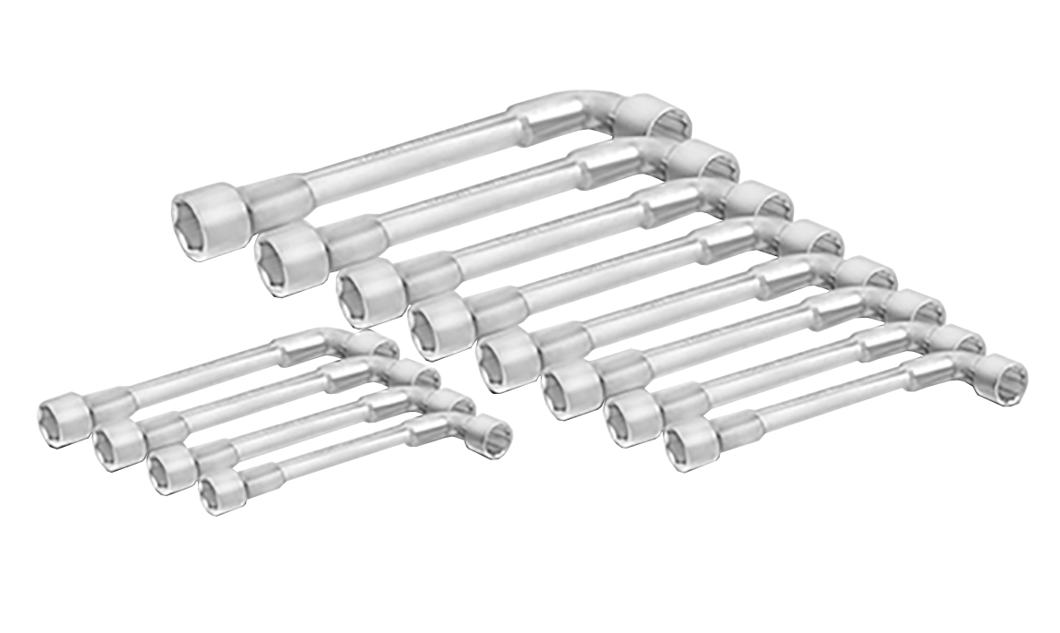 Matador Pijpkopsleutelset 6x12  8-19mm, 12-delig