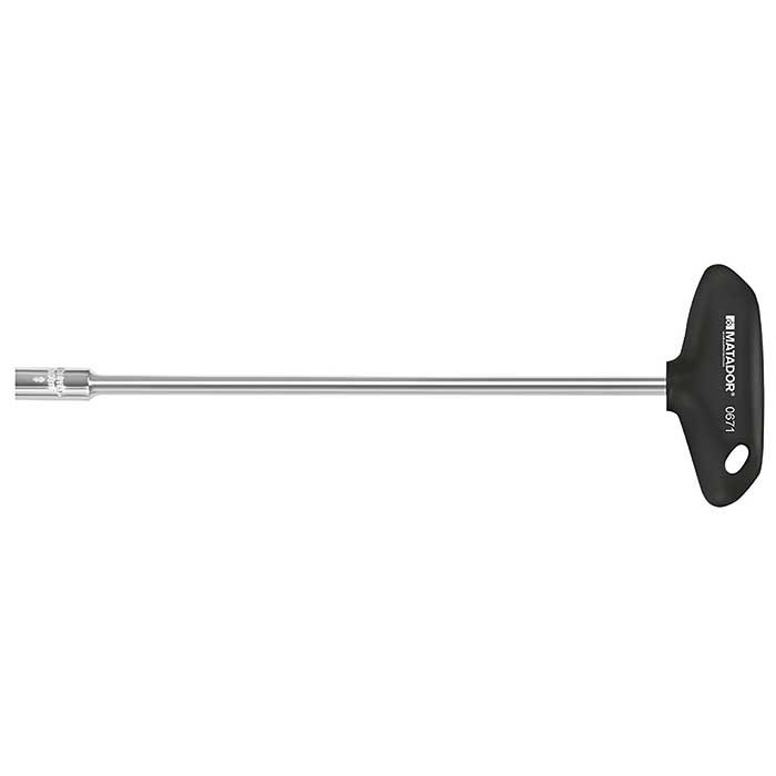 Matador T-greep Dopsleutel Zeskant 6x230mm