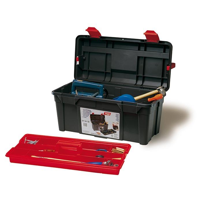 Tayg Professionele Gereedschapskoffer 34-1B Profi Zwart 580 x 285 x 290mm