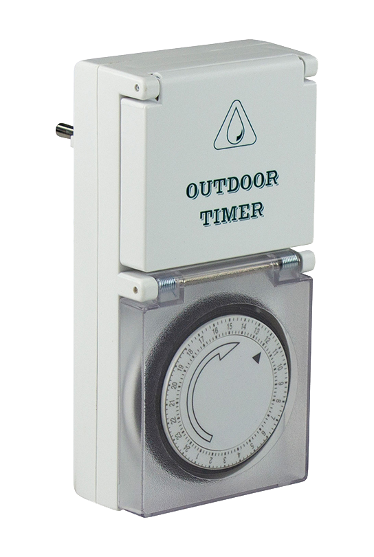 Schwabe Dagtimer mechanisch outdoor 96 schakeltijden 230V/16 A 3500W IP44