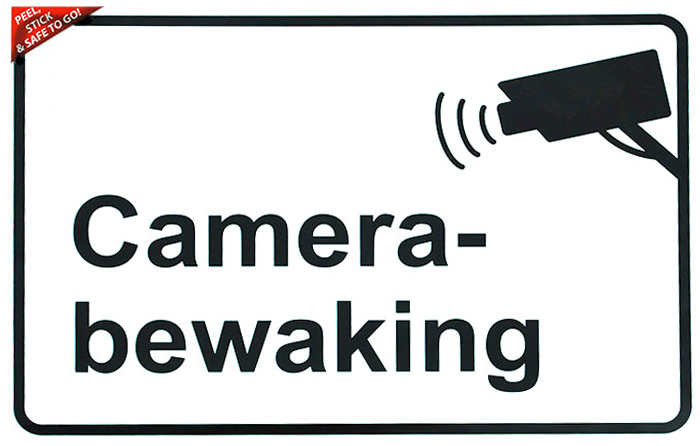 Spectrum ZK Bord Camera-bewaking 200x300mm