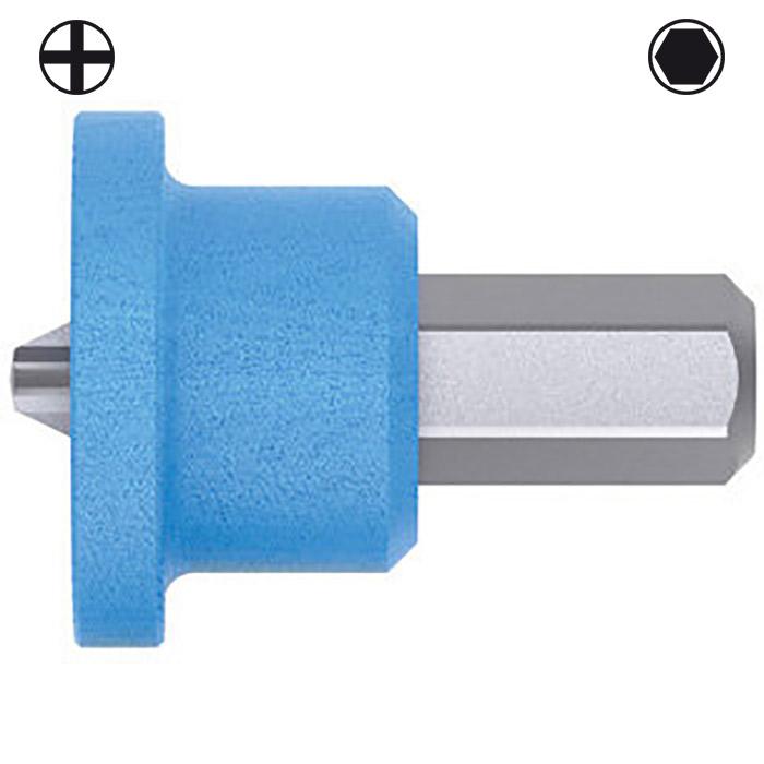 WIHA DryWall Stop Gipsplaatbit 1/4" PH2 C 6,3 7011DWS in blister