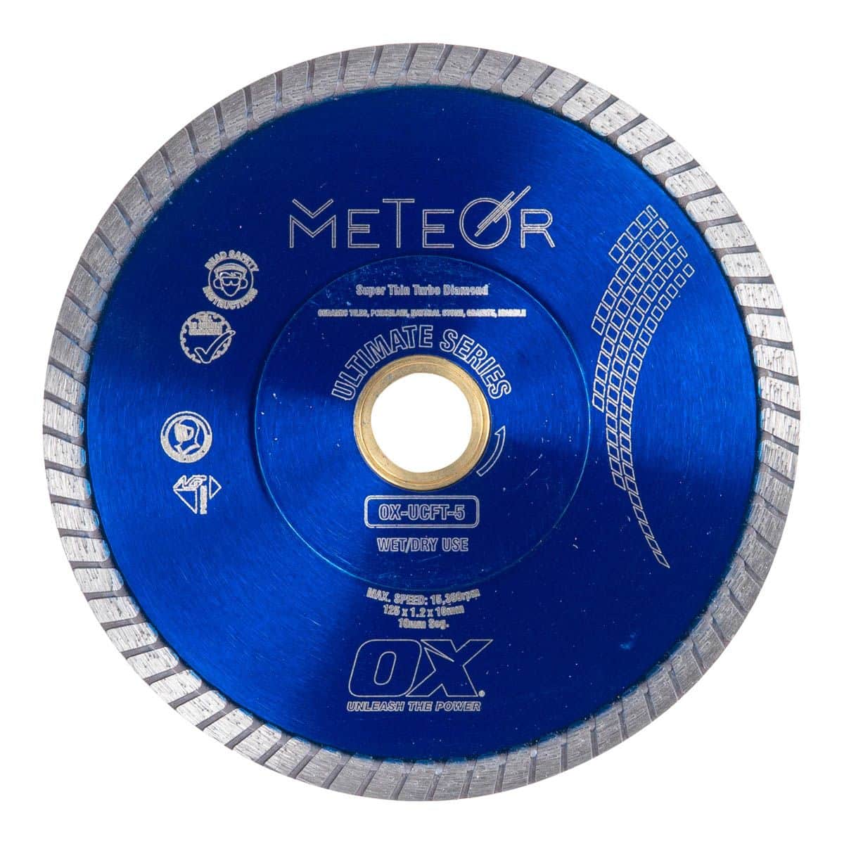 OX Ultimate Diamantzaagblad Meteor Turbo OX-UCFT 125mm
