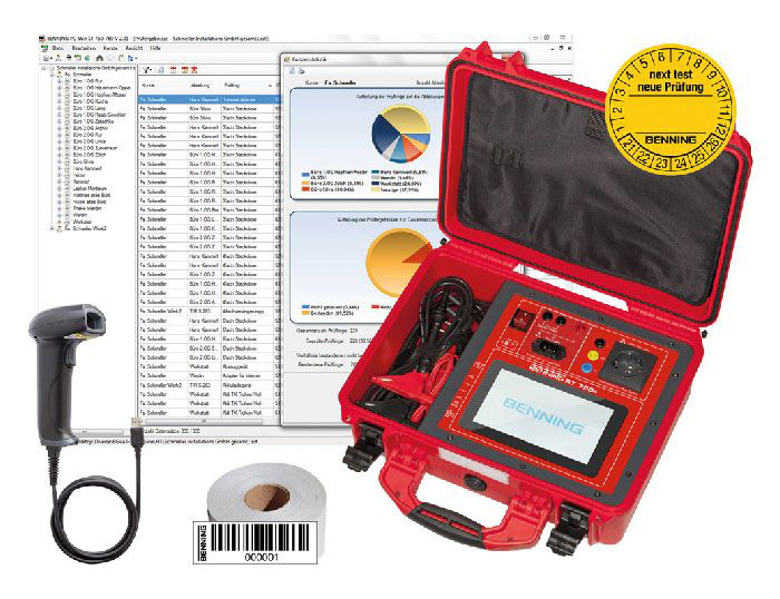 BENNING ST 755+ Apparatentester Set