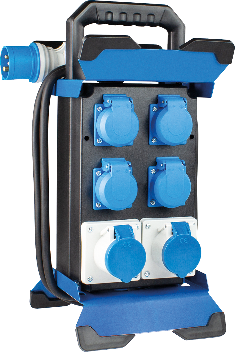 Schwabe Camping CEE Powerlight Stroomverdeler STECKY 14 230V/16A 2,5m H07RN-F 3G2,5 IP44