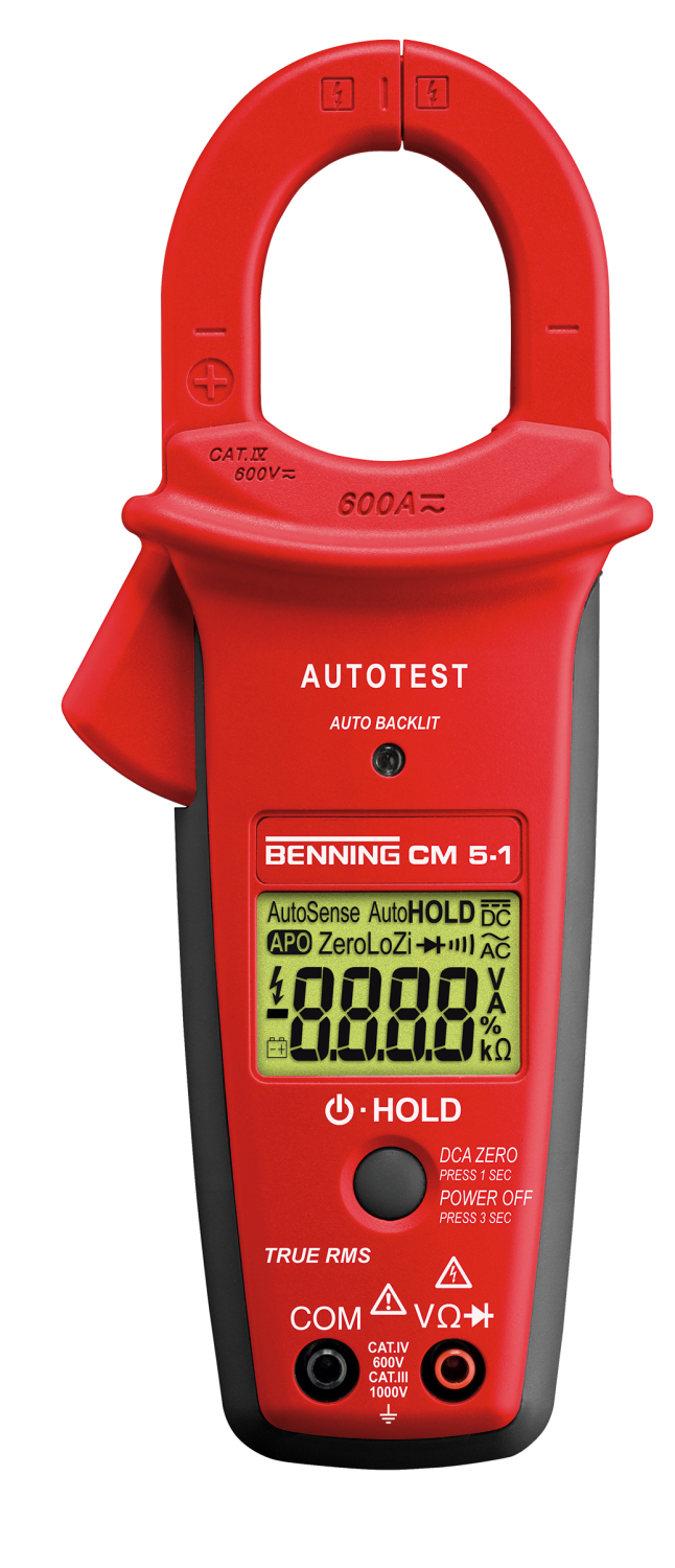 BENNING CM 5-1 Stroomtang-Multimeter TRUE RMS