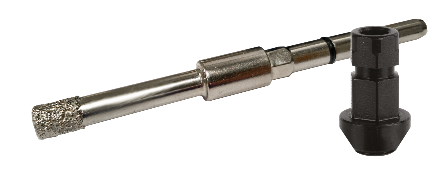 Mandrex MXqs Centreerboor MXQDA006B "Cooling Wax" tbv DryXcut Diamant Gatzaag incl.adapter