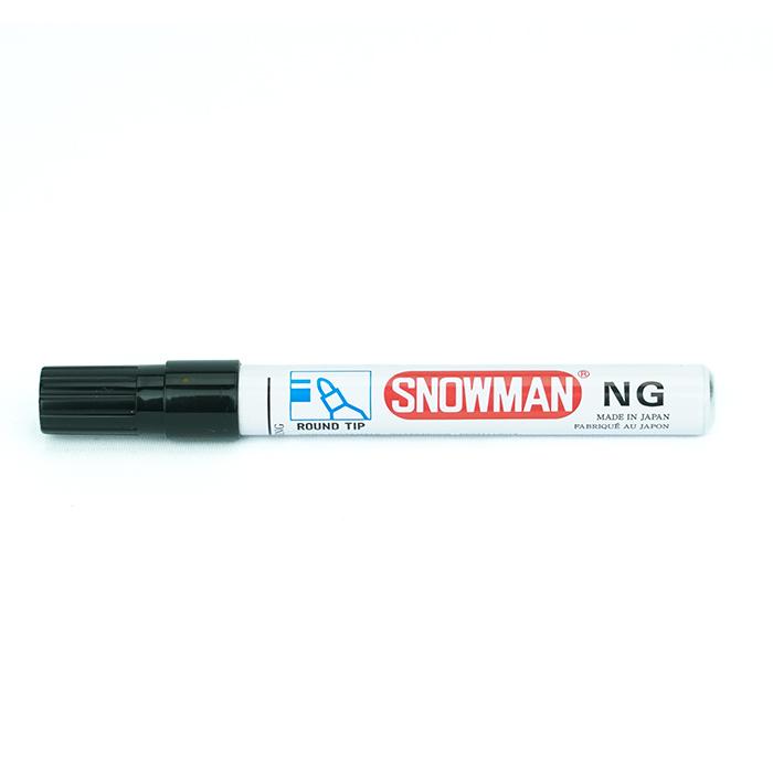 Snowman NG-01 Permanente Marker Zwart (12 st.)