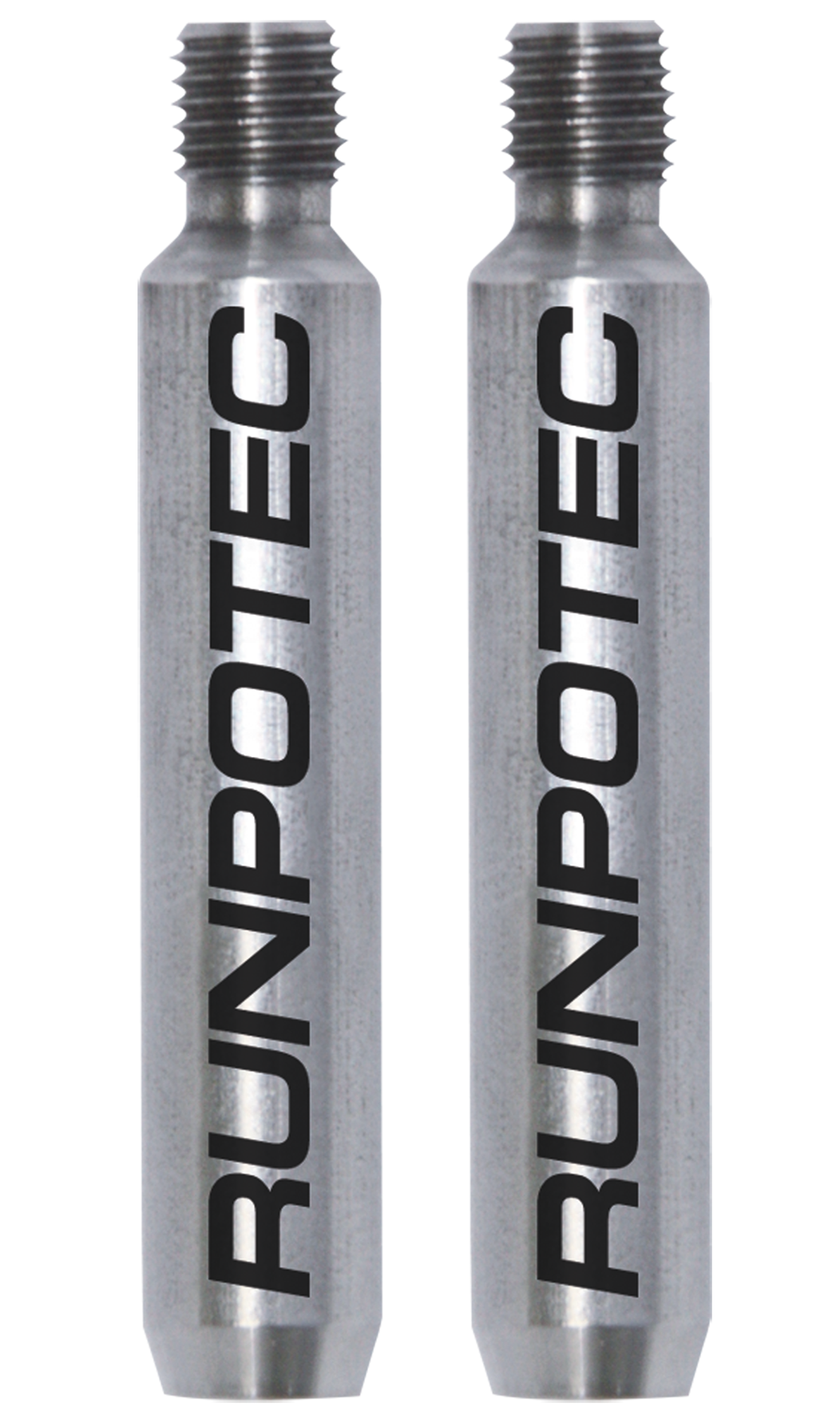 RUNPO RVS Eindhuls-set RTG6 t.b.v. Ø 6mm Glasvezel Trekveer (2 stuks)