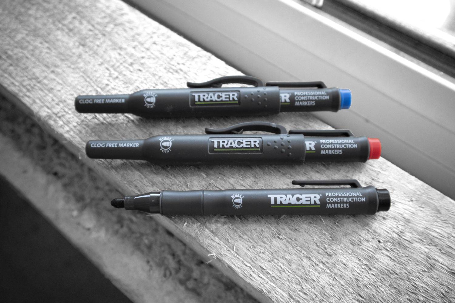 TRACER Markeerset Markeerstiften ACF-MK3, zwart, blauw, rood.png