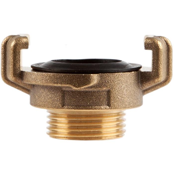 Polet Klauwkoppeling 3/4" Buitendraad messing