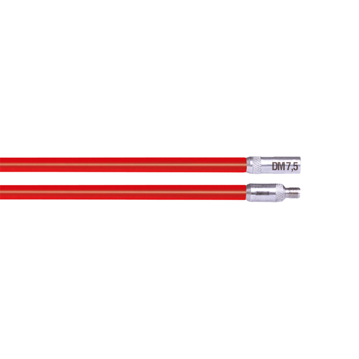 RUNPO Doorvoerstokken rood 7,5mm 2 x 410mm