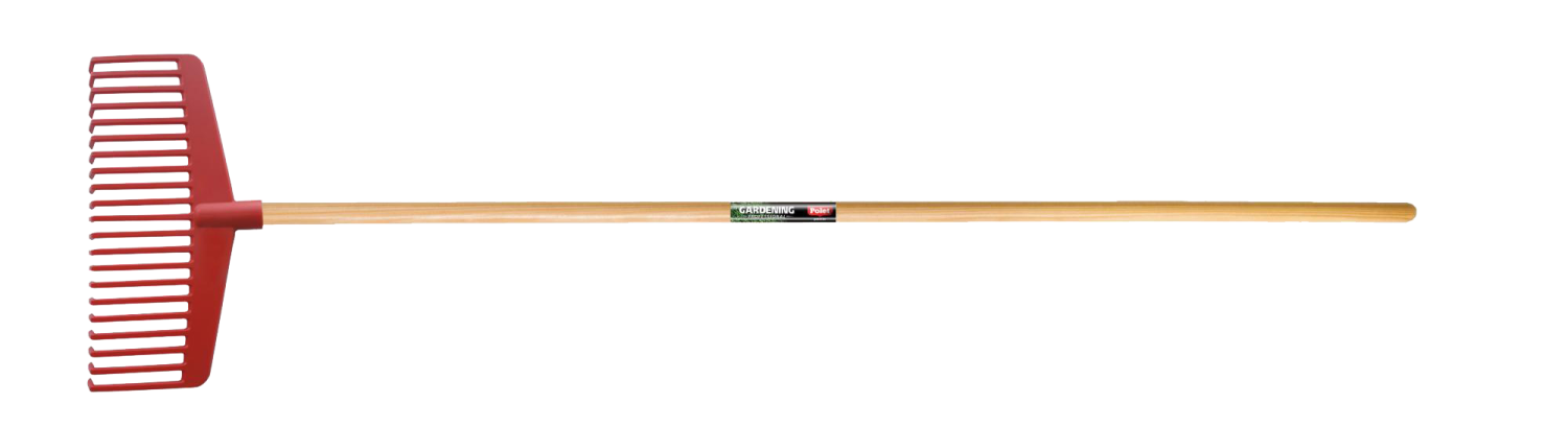 Polet Bladhark Polyamide vast 21T/380mm met steel 150cm