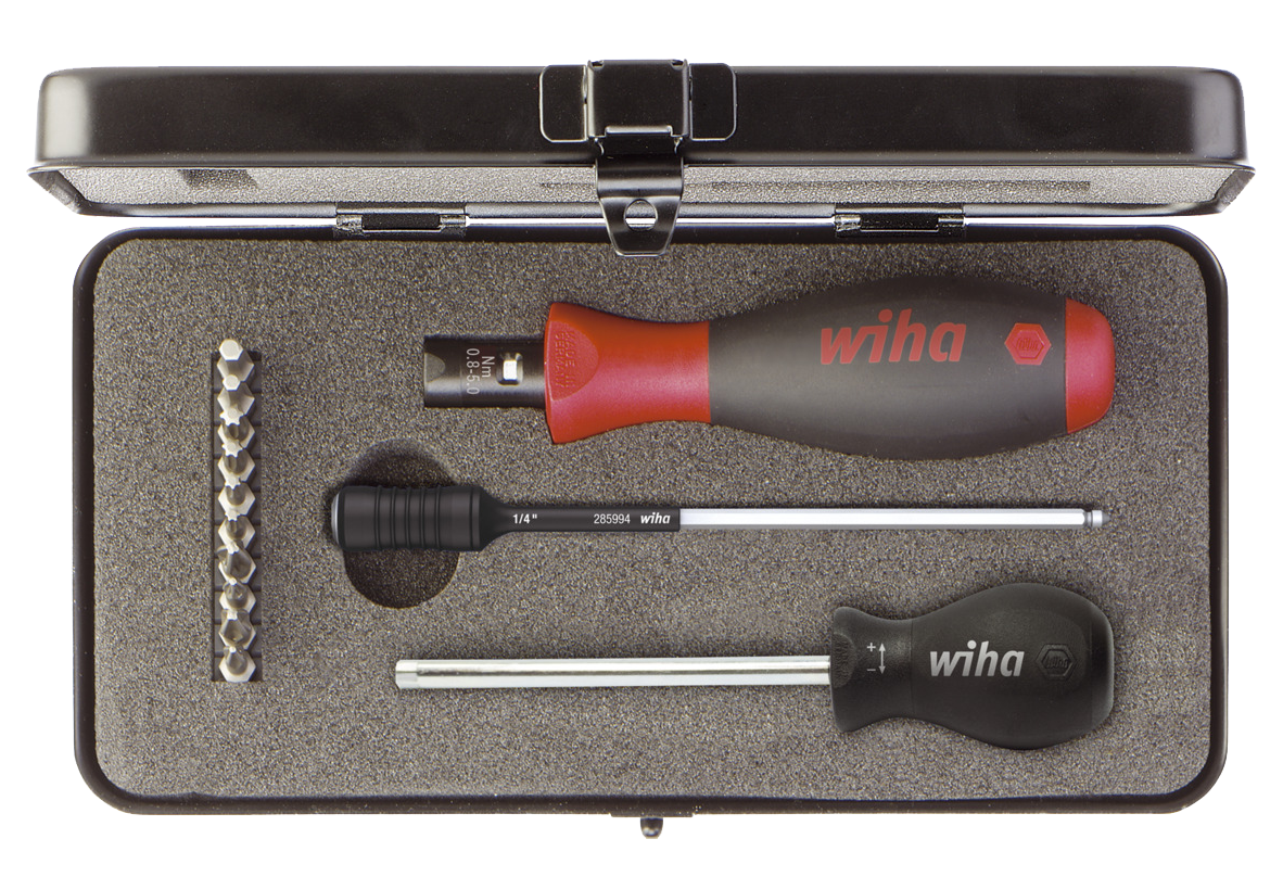 WIHA Momentschroevendraaierset TorqueVario®-S 2852 0,8-5,0 Nm (6%), 14-delig
