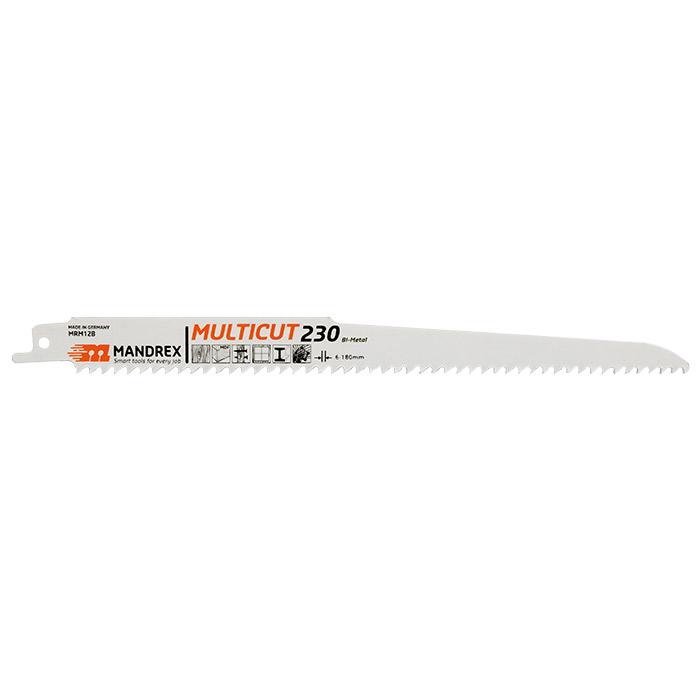 Mandrex Multicut Reciprozaagblad MRM12B 230mm (2 st.)