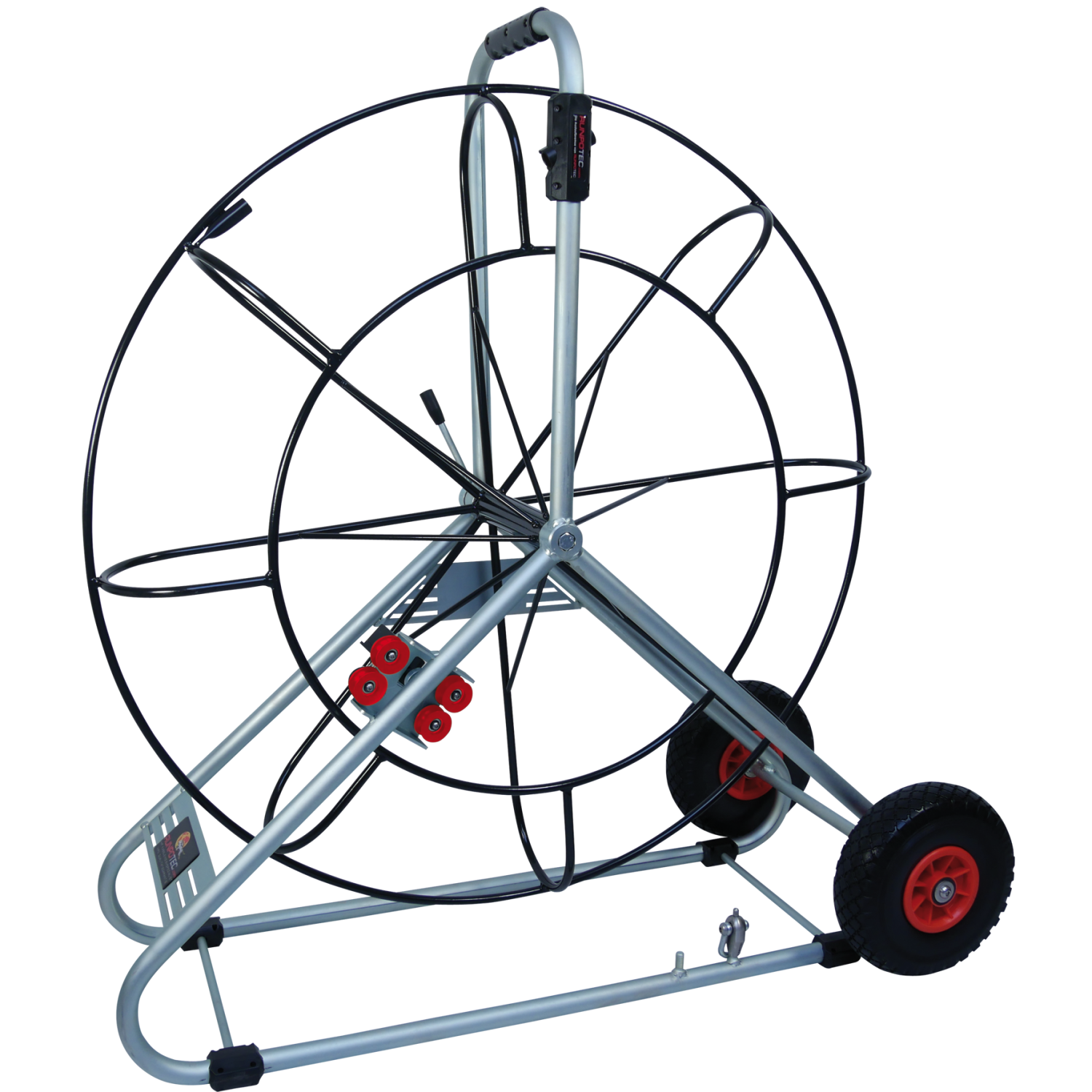 RUNPO Haspel Ø 1000mm verzinkt/gepoedercoat t.b.v.11mm Glasvezel Trekveer