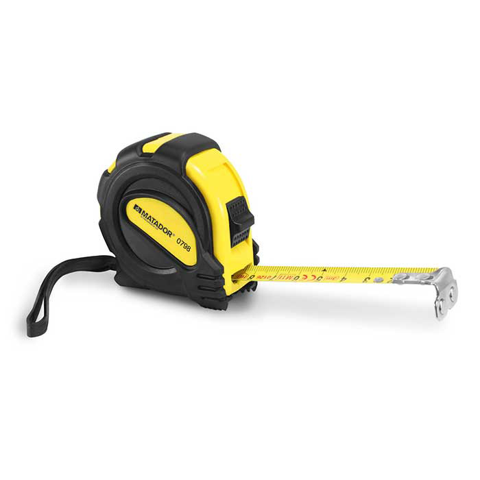 Matador Rolbandmaat met rem 3m