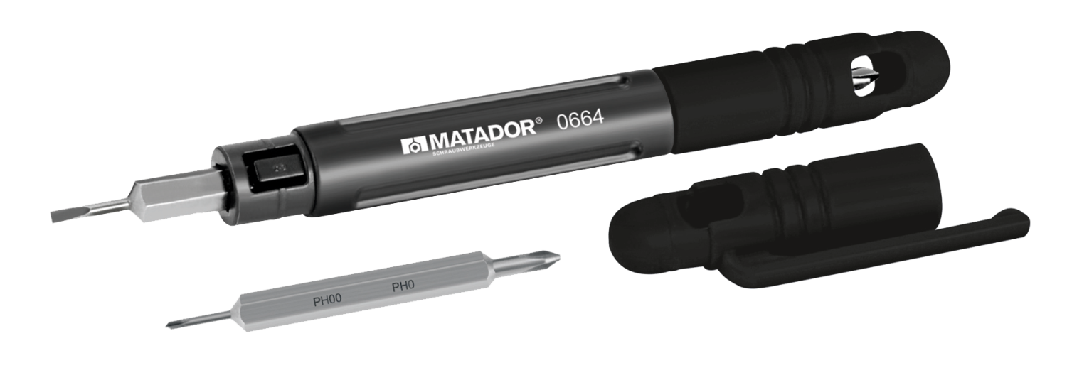 Matador Minischroevendraaier "4in1" 1,5-3-PH00-PH0