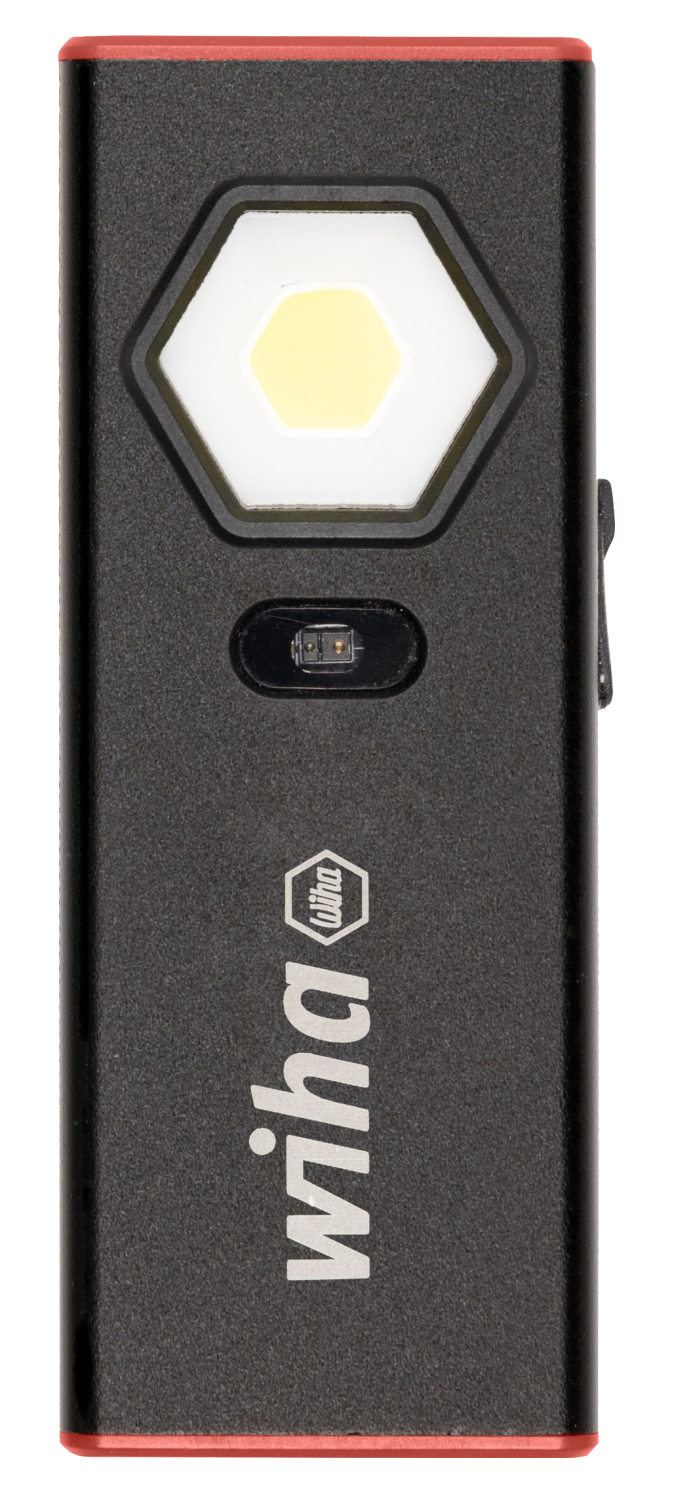 WIHA Handlamp 1200 lm met on-/off-sensor, incl. USB-C-laadkabel