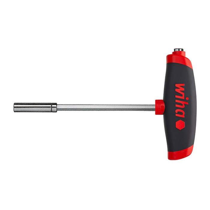 WIHA T-Greep Magnetische Bithouder 1/4" 388DS ComfortGrip 150mm