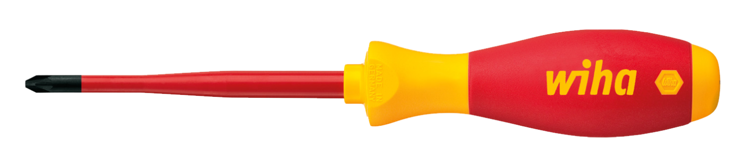 WIHA Kruiskopschroevendraaier SoftFinish Electric slimFix 1000V 3241 PZ1x80