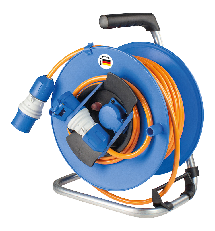 Schwabe Camping CEE Powerlight Kabelhaspel 230V/16A IP44 H07BQ-F 3G2.5 25m