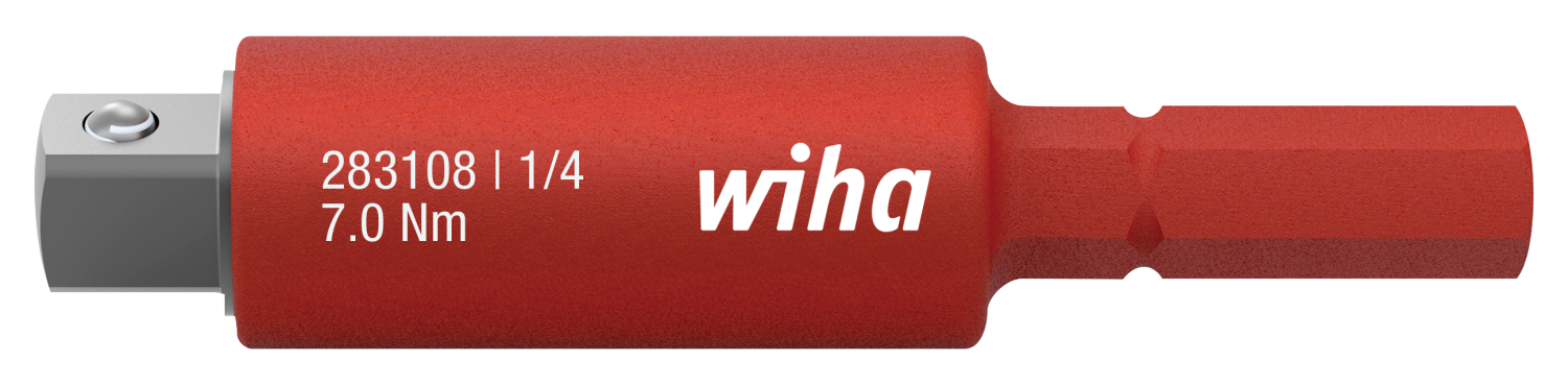 WIHA Adapter 1/4" SlimVario Electric 1000V VDE SB2831-08 in blister