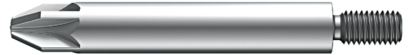 WIHA Bit met Schroefdraad 10/32" UNF Kruiskop 7341Z PZ2x45