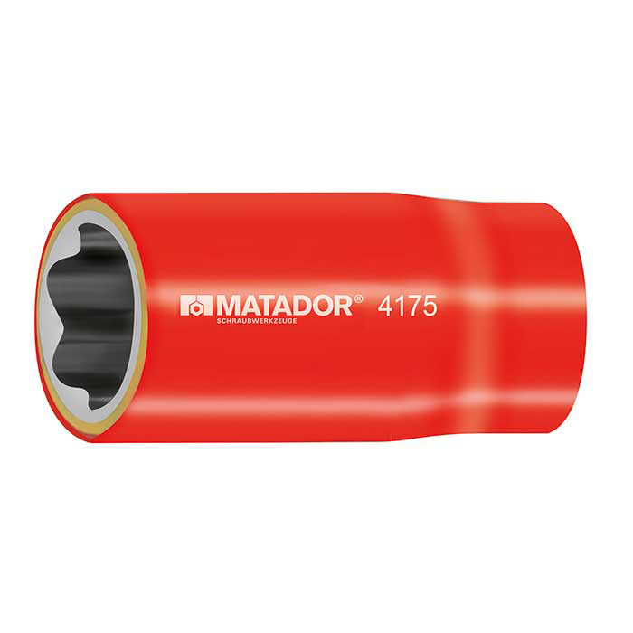Matador 1/2" Zeskantdop 1000V VDE 22mm