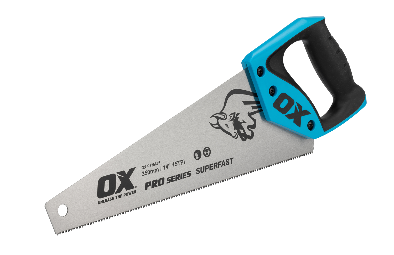 OX Pro Toolbox Handzaag 15 TPI 350mm