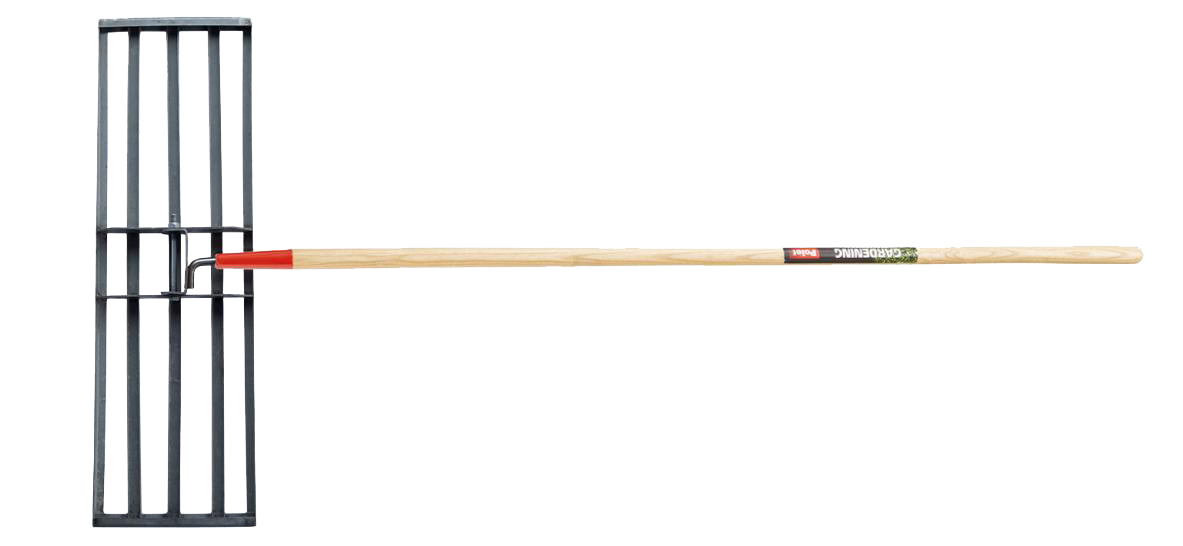 Polet Egalisatiehark 800 x 250 met steel 150cm