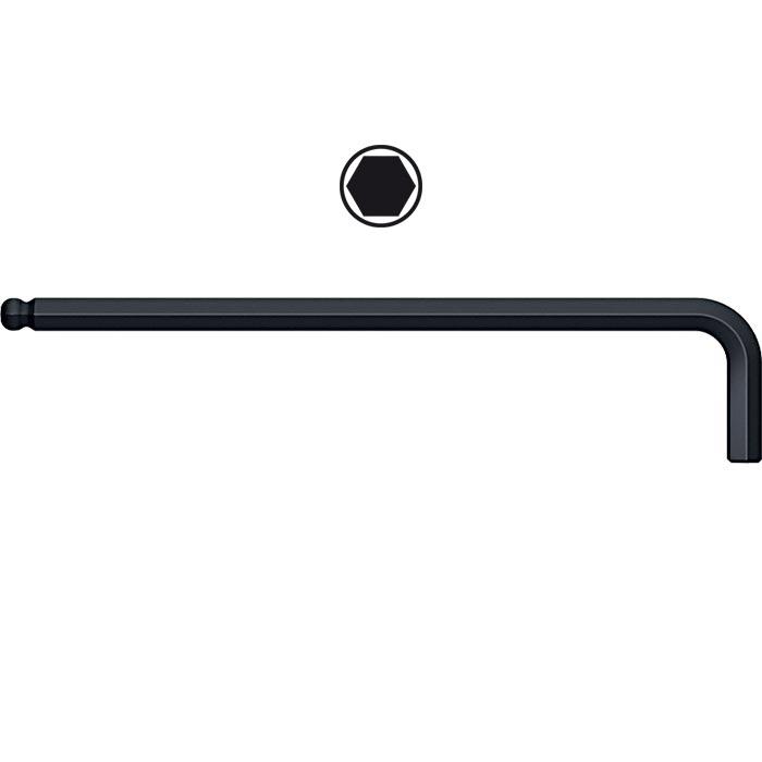 WIHA Inbussleutel Kogelkop 369B gezwart 2,5mm