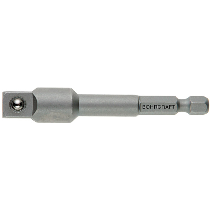 BC 1/4" Adapter tbv zeskantdoppen 3/8" x 50mm (per 5st verpakt)