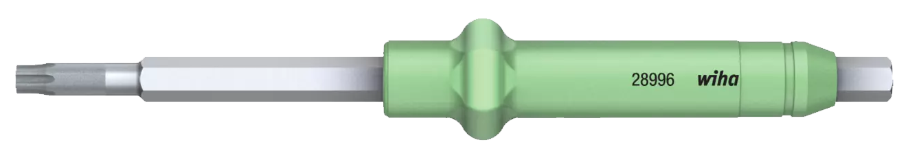 WIHA Wisselschacht Torque Tplus Dwarsgreep TORX PLUS 28996 20IPx6mm 13.0 Nm