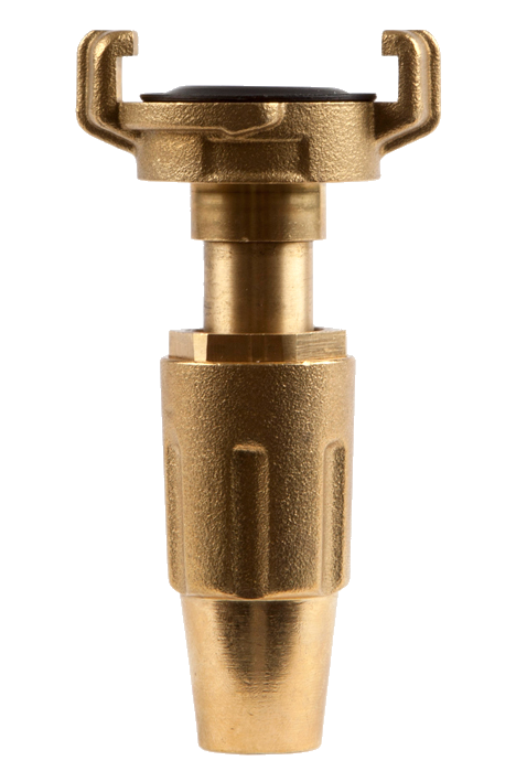 Polet Klauwkoppeling 3/4" Sproeilans messing